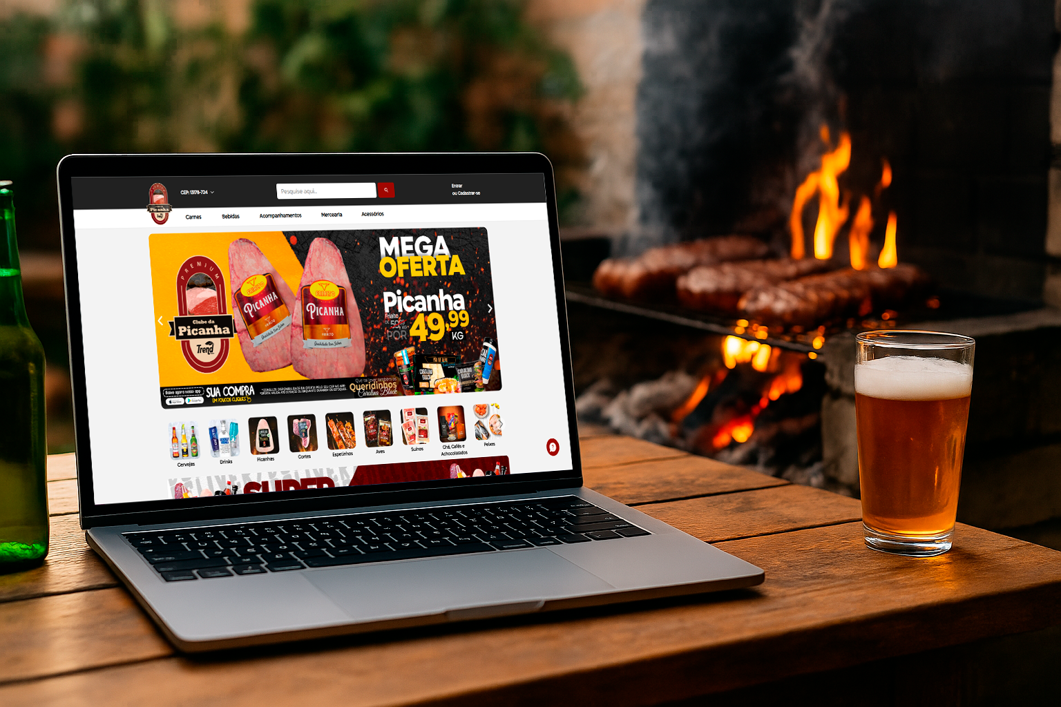 Site do Clube da Picanha Trend